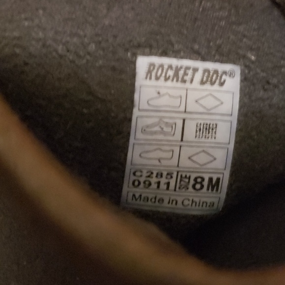 Rocket Dog Black Boots Size 8 M - Picture 5 of 8